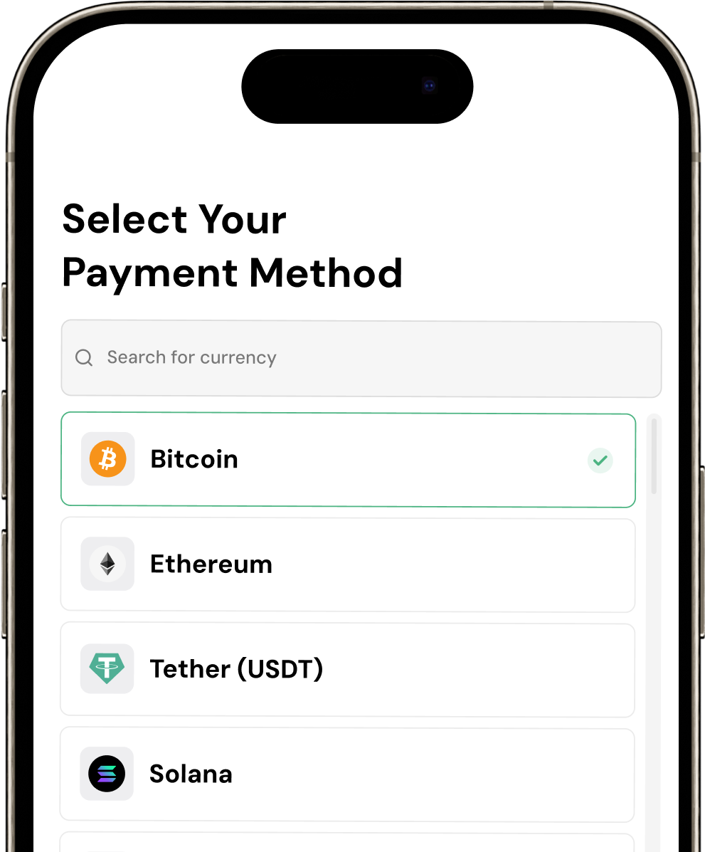 Bitcoin & Crypto Payments Checkout That Works for You