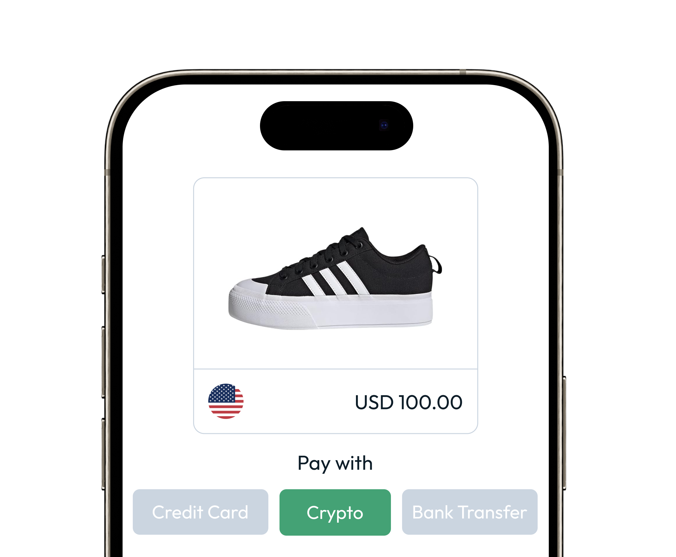 Your Customer Chooses to Pay with Crypto